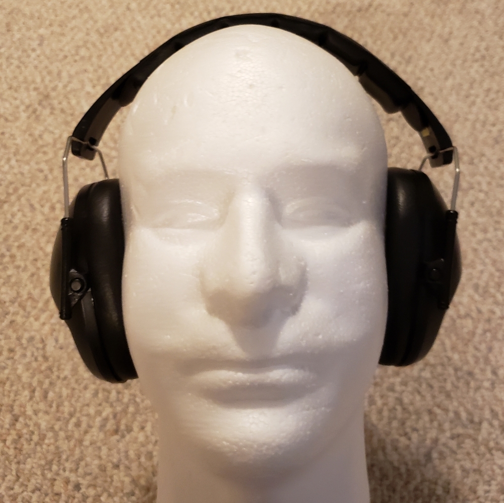 Noise reduction safety ear muffs adult size